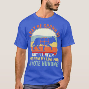 T-shirt Ne jamais dépasser mon amour pour la chasse aux yo