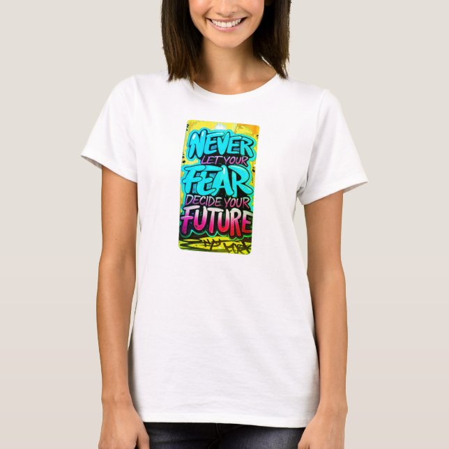 T-shirt ne jamais laisser votre T-Shirt(Personnaliser auss (Devant)