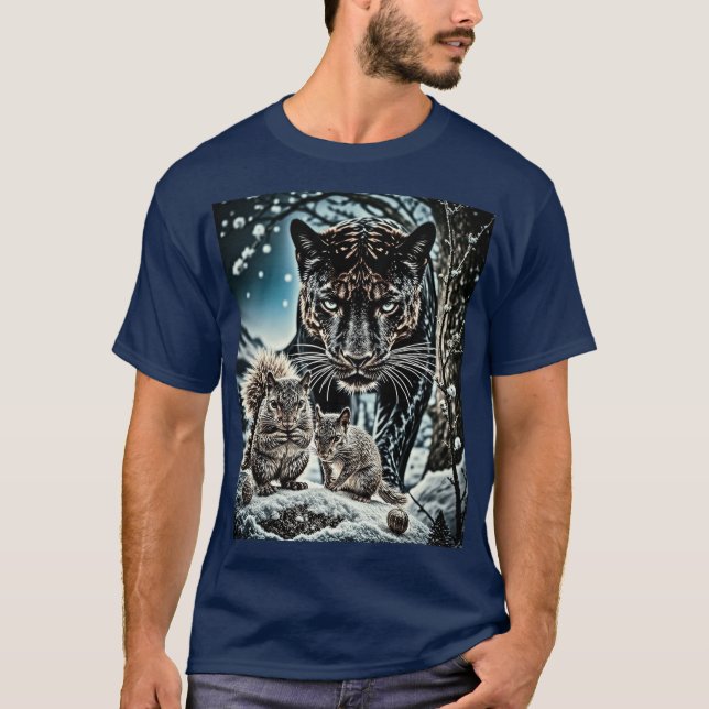 T-shirt Ne jamais savoir à qui regarder (Devant)
