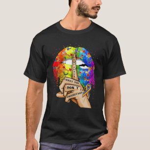 T-shirt Ne jugez pas ce que vous ne comprenez pas Lgbt Pri