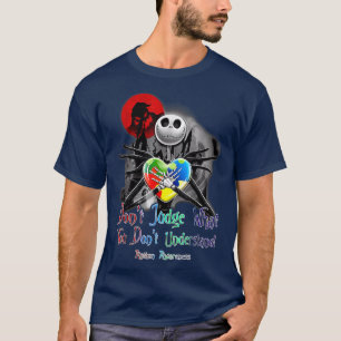 T-shirt Ne jugez pas ce que vous ne comprenez pas, Skeleto