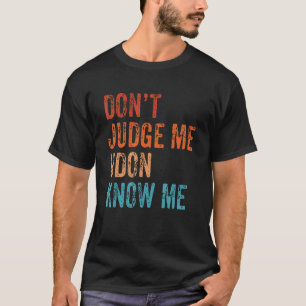 T-shirt Ne jugez pas Udon, ne me connaissez pas Nouilles R