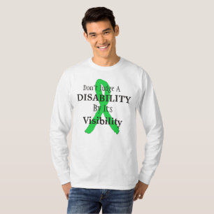 T-shirt Ne jugez pas un handicap par sa visibilité Shirt