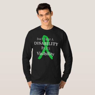 T-shirt Ne jugez pas un handicap par sa visibilité Shirt