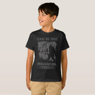 T-shirt Ne laissez aucun trace America National Parks Shir