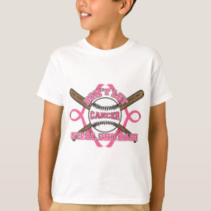 T-shirt Ne laissez pas le Cancer voler la 2ème base -