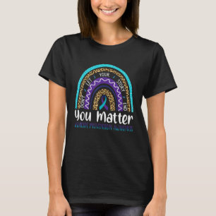 T-shirt Ne laissez pas l'histoire mettre fin à la préventi