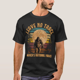 T-shirt Ne laissez pas trace America National Parks Shirt