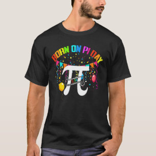 T-shirt Né Le Jour Du Pi Joyeux Anniversaire Mars Math 3 1