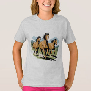 T-SHIRT NÉ LIBRE CHEVAL
