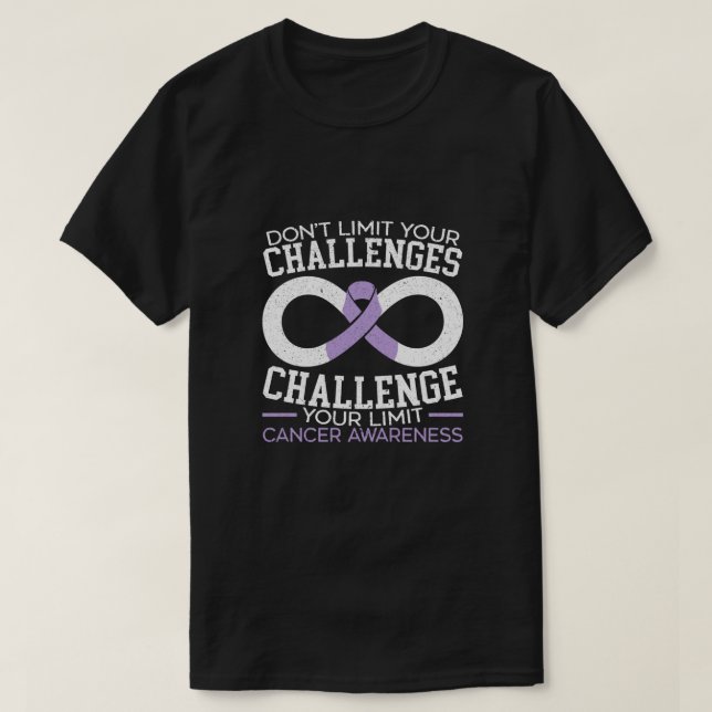 T-shirt Ne limitez pas vos défis Défis Votre limite (Design devant)