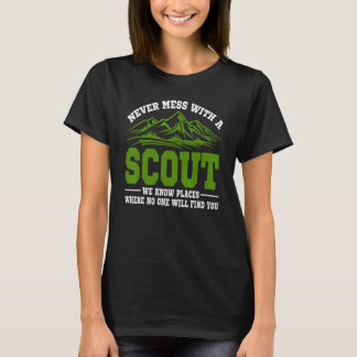 T-shirt Ne Manquez Jamais Avec Un Scoutisme Scout 2