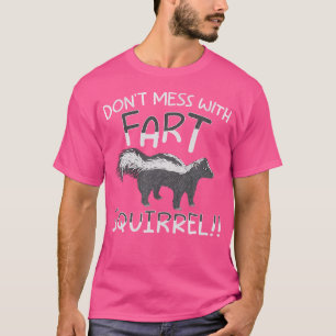 T-shirt Ne Manquez Pas Avec Le Sk De La Forêt D'Écureuil