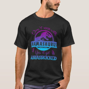 T-shirt Ne manquez pas avec Mamasaurus Mères Journée Trex