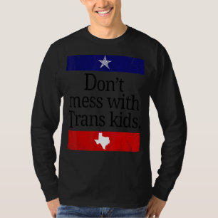 T-shirt Ne manquez pas avec Trans Kids Texas Protect Trans