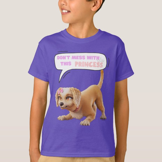 T-shirt Ne manquez pas cette princesse (Devant)