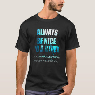 T-shirt Ne Manquez Pas De Faire De La Plongée Sous-Marine