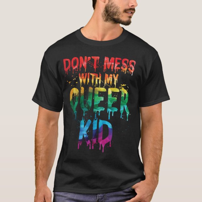 T-shirt Ne manquez pas My Queer Kid 2 (Devant)