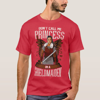 T-shirt Ne M'Appelle Pas Moi Un Bouclier Maiden Viking