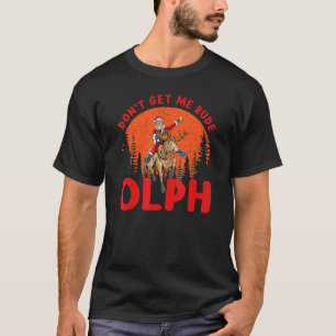 T-shirt Ne m'attrape pas Rude Olph Reindeer de Noël Rudeo