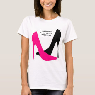 T-shirt Ne me blâmez pas, j'ai voté pour Hillary et Kamala