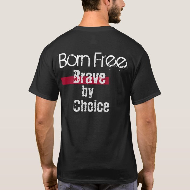 T-shirt Ne me blâmez pas J'ai voté pour Trump T-S (Dos)