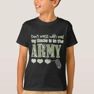 T-shirt Ne Me Cherchez Pas Des Ennuis Mon Oncle Est Dans L