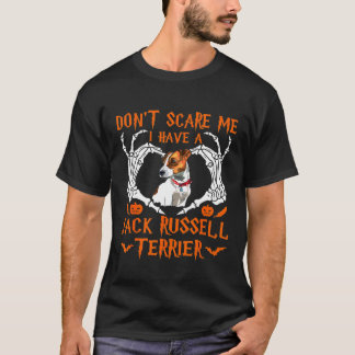 T-shirt Ne Me Craignez Pas J'Ai Jack Russell Terrier Hallo