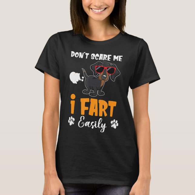 T-shirt Ne me craignez pas Je pète Facilement Drôle Sarcas (Devant)