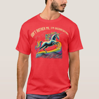 T-shirt Ne me dérange pas Je me dissocie