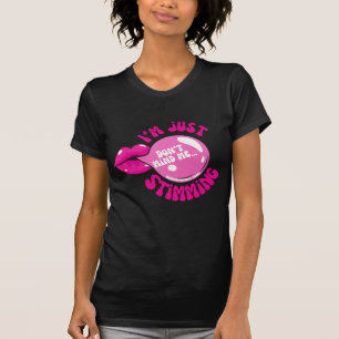 T-shirt Ne me dérange pas, je ne fais que coller la chemis