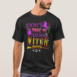 T-shirt Ne me faites pas inverser mes coûts d'Halloween de