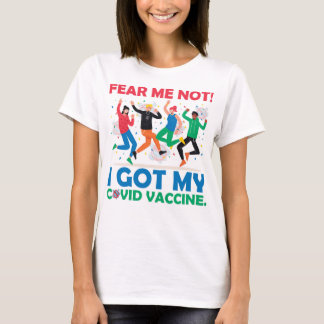 T-shirt Ne me faites pas peur - et rejoignez la fête ! Fem