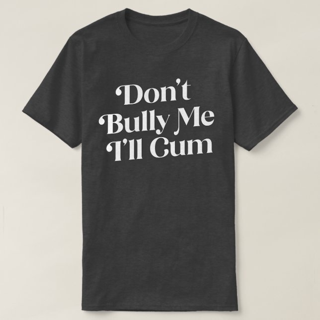 T-shirt Ne me malmène pas (Design devant)