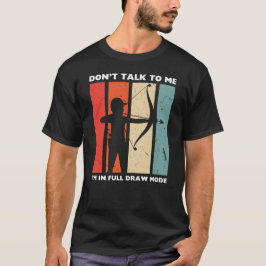 T-shirt Ne me parlez pas Je suis en mode Dessin intégral |