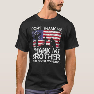 T-shirt Ne me remerciez pas Remerciez mon frère Veter comm