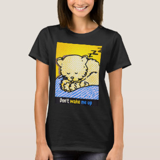 T-shirt Ne me réveille pas en train de dormir