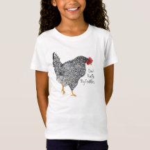 "Ne me rouille pas la plume" poulet