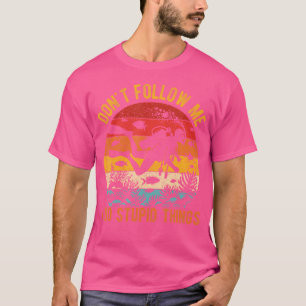 T-shirt Ne Me Suis Pas Je Fais Des Choses Stupides Plonger
