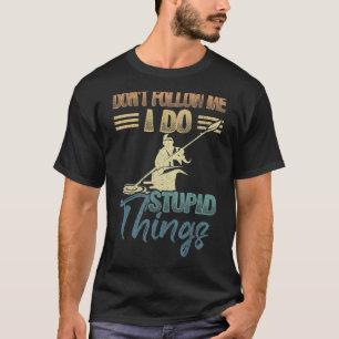 T-shirt Ne me suivez pas Kayak Canoë