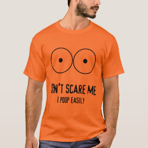 T-shirt Ne m'effrayez pas dunette facilement Halloween