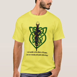 T-shirt Ne mêlez pas dans les affaires des dragons