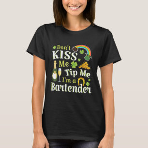 T-shirt Ne M'Embrasse Pas Astuce Moi Je Suis Un Bartender
