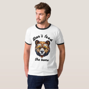 T-shirt Ne nourris pas les ours