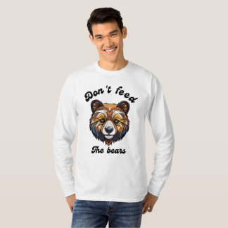 T-shirt Ne nourris pas les ours