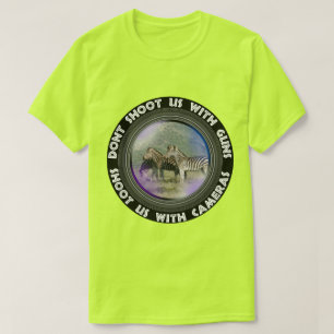 T-shirt Ne nous tirez pas sur Zebra Mountain