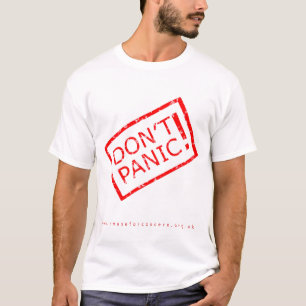 T-shirt Ne paniquez pas !