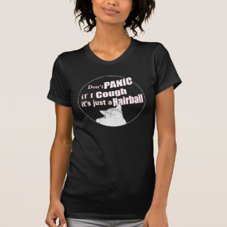 T-shirt Ne paniquez pas si je tousse, c'est juste une boul