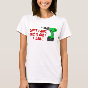 T-shirt Ne paniquez pas uniquement l'exploration