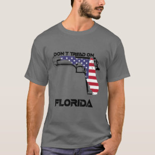 T-shirt Ne parcourez pas ma Floride